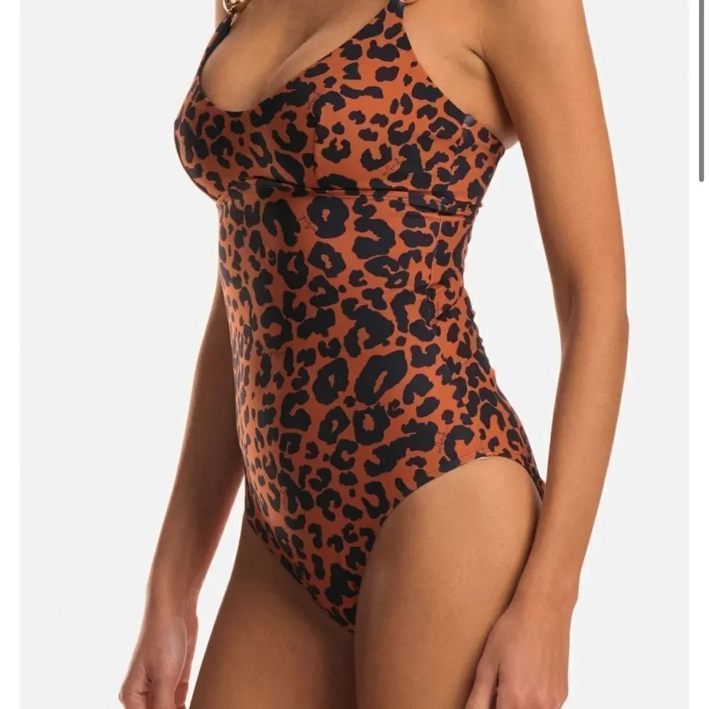 NWT Wolford Essentials & Goldbubbles One-Piece Swimsuit